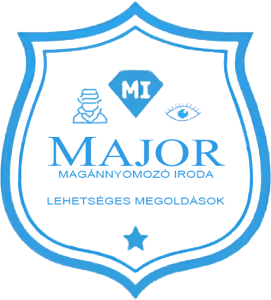 Major Magánnyomozó Iroda logó